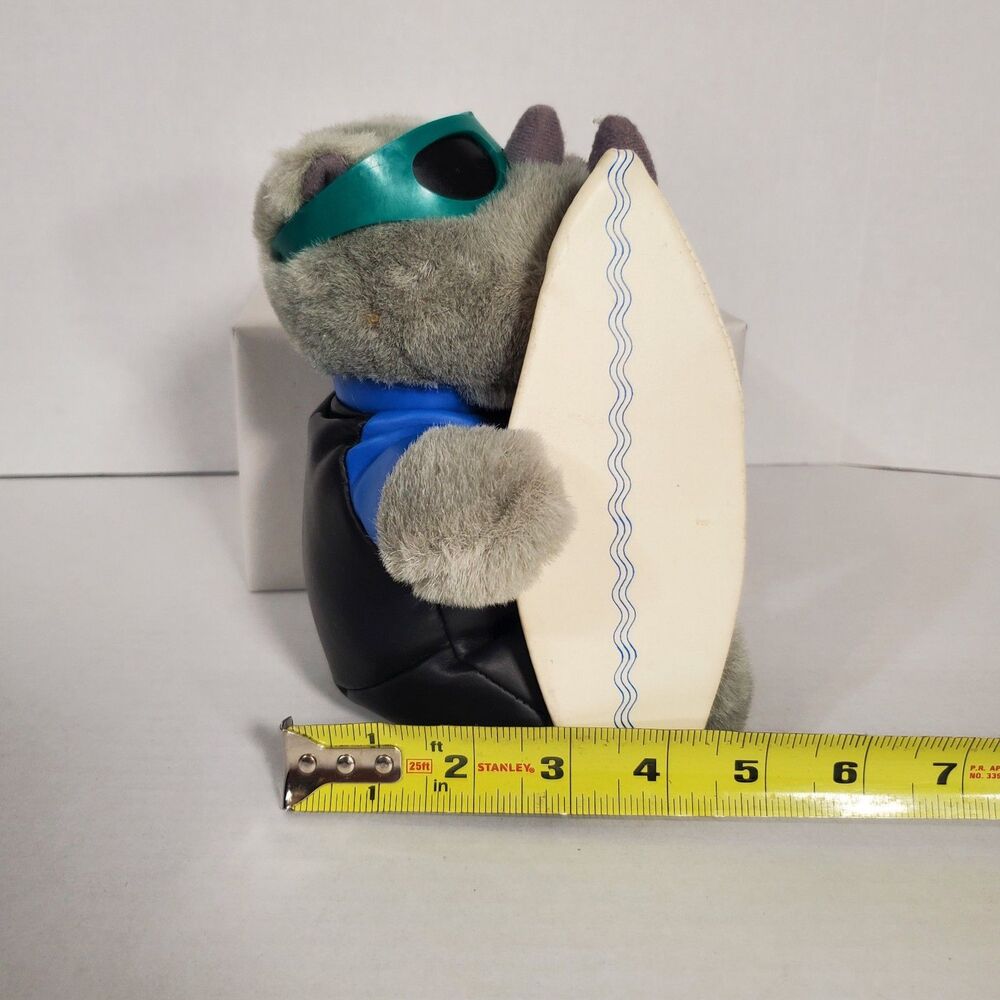 Rhinocort Aqua‎ Nasal Spray Plush Stuffed Animal Rhinoceros Surfboard Soft Toy - Picture 11 of 13